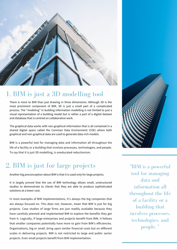4 MYTHS ABOUT BIM | PCSS Consultancy Sdn Bhd